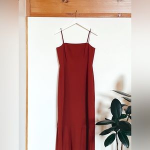 Park & Fifth Cornell Bridesmaid Dress Terracotta